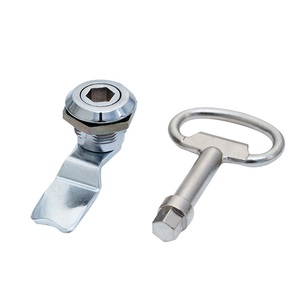 Cierre de un Cuarto de Vuelta de Aleación de Zinc con Recubrimiento de Polvo Negro para Tableros de Control de Distribución de Energía - Product Image 3