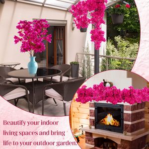 Vente <span class=keywords><strong>en</strong></span> gros de plantes de bougainvilliers à longue <span class=keywords><strong>tige</strong></span> couleur soie bougainvilliers artificiels bougainvilliers <span class=keywords><strong>en</strong></span> soie florale pour mur de fleurs - Product Image 6