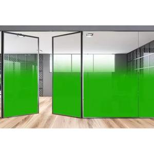 PET Office Glass <b>Frosted</b> Transparent Window <b>Film</b> White Bidirectional Gradient Pattern Architectural Decorative <b>Film</b> - Product Image 1