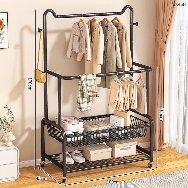 BK46H-Cat Head Flat Stand 100mm Wide Black
