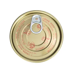 Tin Can End Lid 307# Tinplate Easy Open Can Lid/End For Food Tin Can Sealing Storage