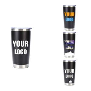 Vaso Térmico de Acero Inoxidable de 20 oz con Aislamiento al Vacío de Doble Pared, Taza de Viaje con Tapa y Logotipo Personalizado - Product Image 3