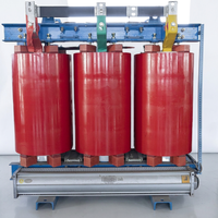 Transformateur de puissance sec haute tension 500 kVA 10 kV triphasé à enroulement en cuivre 50/60 Hz
