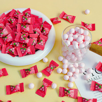 Kolajoy Hoogwaardige Suiker-Vrije Vitamine C Rijke Fruitige Munt Cranberry Pers Candy Tablet Roze 500g Zak voor Dagelijks Gebruik