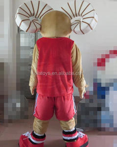 Disfraces de Mascota de Cabra Amarilla Divertida Hola - Material EVA, Uso Festivo, Disfraz Deportivo Unisex para Adultos - Product Image 3