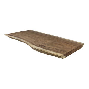 Plateau de table pliable en bois d'acacia de haute qualité à bord naturel pour tables à manger, tables basses, meubles pour la maison, l'hôtel et les restaurants - Product Image 1