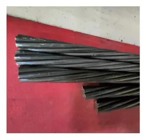 Bau Eisen-Metalldraht lange Stahlproduktellllllllllllll Spulenseil 12,7 mm vorgedrückter Stahlstrang für geschweißtes Netz