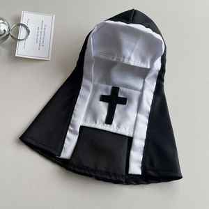 Disfraz <span class=keywords><strong>de</strong></span> <span class=keywords><strong>monja</strong></span> para mascotas, disfraz <span class=keywords><strong>de</strong></span> perro, gato, Navidad, Halloween, disfraz bonito, ropa para fotos, actuación <span class=keywords><strong>de</strong></span> fiesta <span class=keywords><strong>de</strong></span> viaje - Product Image 5