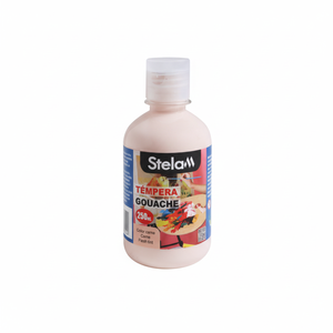 Tempera Gouache vernice 250ml tinta carne per progetti d'arte e artigianato su tela di vetro di carta confezionato in scatola - Product Image 2