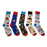 Chaussettes unisexes en coton, respirantes, écologiques, tricotées, décontractées, amusantes et originales pour femmes et hommes