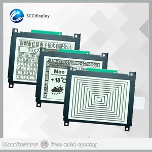 LCD 320X240COGグラフィックドットマトリックス表示画面SJXD320240IT FSTNポジティブ5.0Vマルチビューディスプレイモジュール