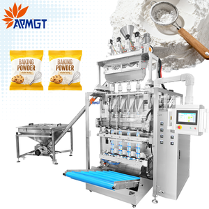 Machine d'emballage automatique de bicarbonate de soude – protéine, lait, farine de maïs – sachet, stickbag, scellage dorsal - Product Image 1