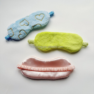Low MOQ Fur Eye <strong>Mask</strong> Cute Plush Super Soft Elastic Strap Shading Light <strong>Sleep</strong> <strong>Mask</strong> for <strong>Kids</strong> with Customized Logo - Product Image 5