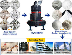 เรย์มอนด์มิลล์,เรย์มอนด์ลูกกลิ้งมิลล์,ลูกกลิ้งขนาดเล็กบดสำหรับทำผง - Product Image 1