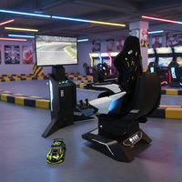 Modèles animatroniques, simulateur de course en réalité augmentée, simulateur de conduite automobile, jeu de F1, chaise à mouvement 3 DOF pour usage commercial en intérieur