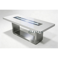Table de réunion de petite taille pour bureau, salle de réunion, 10, 12 ou 14 places