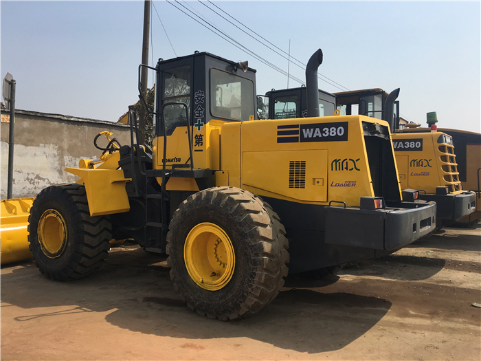 Hot Sale Used Komatsu Wheel Loader WA380-3 , Used WA300 WA350 with cheap price