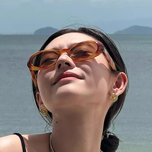 แว่นกันแดดทรงสี่เหลี่ยมกรอบเล็กสไตล์เรโทรสำหรับผู้ชายและผู้หญิง แว่นกันแดดวินเทจทรงวงรีพร้อมโลโก้สั่งทำ แว่นกันแดดผู้หญิงผู้ชาย แว่นกันแดดหรูหรา - Product Image 2
