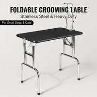Table de toilettage pour animaux de compagnie pliable et portable AP-811, table pour chien ultra-légère, table de toilettage pour chien légère
