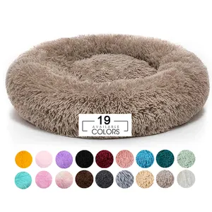 Hot selling Nice Quality Washable Comfortable Pet House Cute Small Warm Donut Pet Bed For Dogs And Cats