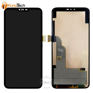 6.4 "Baru untuk LG V40 Thinq Layar LCD Layar Sentuh Digitizer Perakitan Pengganti Suku Cadang untuk LG V40 LCD layar