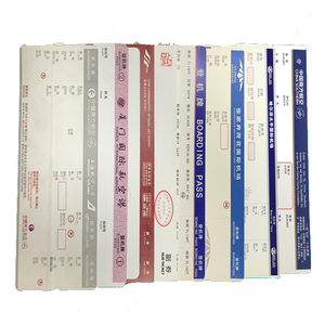 Papier thermique écologique, cartes d'embarquement personnalisées pour les compagnies aériennes, avec des billets d'avion bon marché, des billets de concert, des voyages et des billets d'avion, matière première - Product Image 2