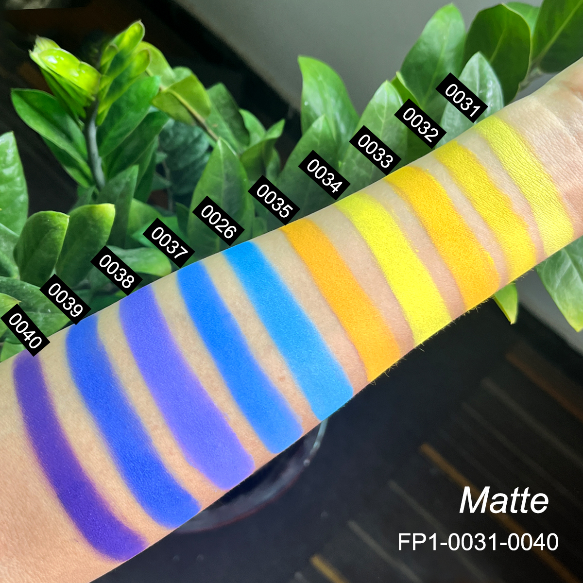 #4-liste de couleurs-palette de fard à paupières votre logo