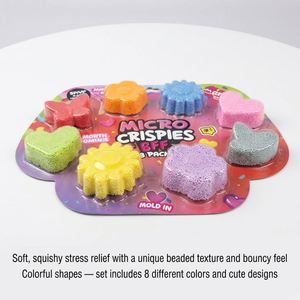 Cross-border Children Toy Sand Playing House Space Sand Compound Kings Micro Krispies BFF 8Pack Set Ultra <b>Magic</b> Pearl Mud - Product Image 3