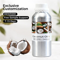 Huile de coco fractionnée transparente incolore 100% naturelle et biologique personnalisable, 25 kg, huile essentielle pure, odeur fraîche pour tous les types de peau