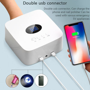 Lampe à Ongles LED UV 54W, Sèche-Manucure Sans Fil Rechargeable pour Gel <span class=keywords><strong>de</strong></span> Vernis à Ongles, Séchage Rapide - Product Image 6