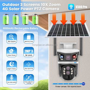 Беспроводная камера Hongnaer 6 Мп с солнечной батареей - Product Image 2