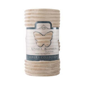 Phong cách mới rắn ma thuật sọc Jacquard flannel chăn Nap trow - Product Image 5