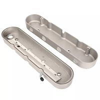 Nouvelles couvercles de soupapes à ailettes en aluminium pour moteurs LS1 LS2 LS3 LS6 LS7 5.7 6.0 6.2L avec supports et couvercles de bobines