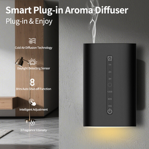 Hot Selling App Control Cold Mist Aromatherapy Waterless Plug-in <b>Aroma</b> <b>Diffuser</b> with LED Light Sensor for Home And Hotel Use - Product Image 3