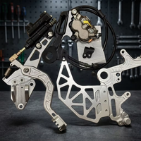 Ensemble de frein arrière Surron Ultra Bee CNC en aluminium 7075 pour moto électrique tout-terrain haute performance