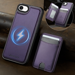 Funda con Cartera y Carga Inalámbrica para <span class=keywords><strong>iPhone</strong></span> 16E/17E/17 Air, Funda Magnética con Cartera para Samsung A37/S26/A57 - Product Image 3