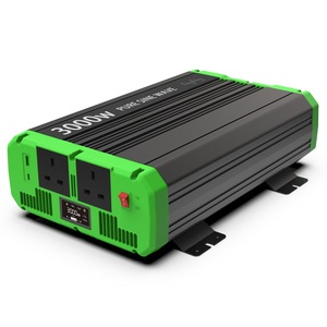 Inversor de Onda Sinusoidal Pura Wolfcat de 3000W, Convertidor de Corriente para Automóvil de 12V/24V CC a 110V/220V CA - Product Image 1