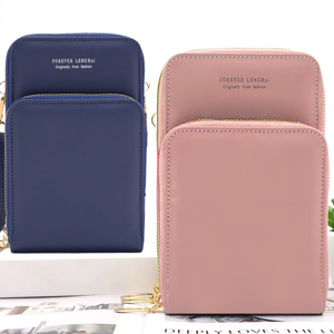 Bolso de Mensajero de Moda de Gran Capacidad, Color Sólido, para Mujer, para Teléfono Móvil, Uso Diario, Bolso de Hombro Simple - Product Image 2