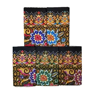 Hotsale New desgin 100% polyester print fabric southeast Asia sarong lungi