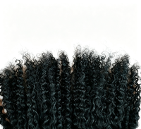 Extensions de cheveux humains Remy 100% vietnamiens, bouclés afro 4B 4C, à pointe nano, micro-liens, pré-collées, 50 mèches, réponse rapide