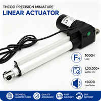 Actionneur linéaire à brosse 3000N pour canapés électriques et ventilateurs, faible bruit, entraînement de levage en aluminium, IP43, résistant aux gouttes, installation facile