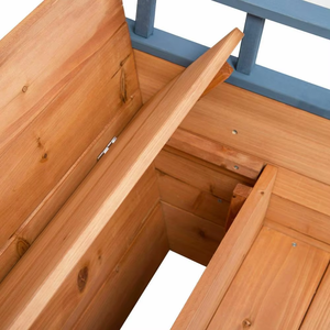 กล่องทรายเรือโจรสลัดไม้พร้อมที่นั่งกลางแจ้งกล่องทรายสำหรับเด็กพร้อมพวงมาลัยและธงสำหรับสวนและสนามหลังบ้าน - Product Image 6