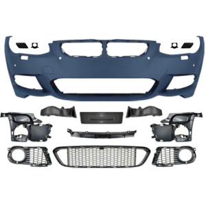 Kit de carrosserie modifié pour BMW 3Series <span class=keywords><strong>E92</strong></span> Modifié à M-Tech 2010-2013 avec trou de phare antibrouillard - Product Image 3