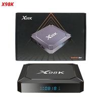 Boîtier Android 2026 X98K, Lecteur Multimédia Android 13.0, Prise en charge WiFi6 BT5.0 8K 100M LAN H.265 HEVC HDR10+