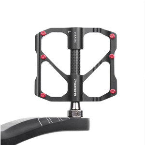 PÉDALES DE VÉLO PROMEND M86C EN <span class=keywords><strong>CARBONE</strong></span>, 3 COULEURS, PÉDALES <span class=keywords><strong>VTT</strong></span> EN ALUMINIUM À ROULEMENTS ÉTANCHE, PÉDALES DE VÉLO DE ROUTE - Product Image 4