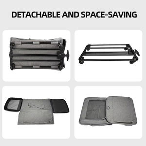 Vente en gros sac de transport portable pour chat et petit chien détachable et respirant pour l'extérieur avec roues - Product Image 4