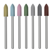 Evolisse – embout de perceuse à ongles en silicone haut de gamme, résistant à la chaleur, durable, haute vitesse, multi-formes, pour usage professionnel, perceuse à polir les ongles