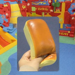 Vui Nhộn Và Căng Thẳng Giảm PU Chất Liệu Bánh Mì Hình Mô Phỏng Đồ Chơi Fluffy Muffin Mô Hình Với Phô Mai Mật Ong Ngọt Ngào Bơ - Product Image 2