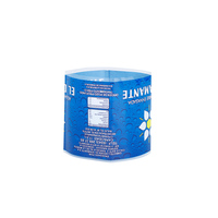 Étiquettes thermorétractables en PVC personnalisées, étanches, logo imprimé UV, étiquettes pour bouteilles d'eau, autocollants