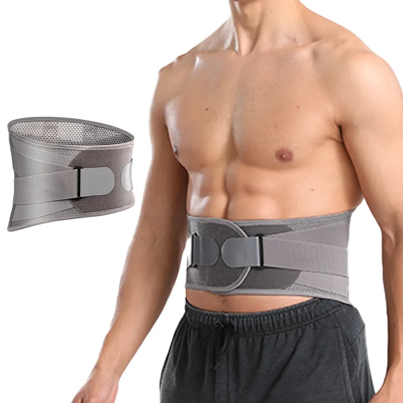 Runyi Best Quality Self-heating Magnetic Lower Back Brace Pain Relief Warm Back Waist Lumbar Support Posture Correction